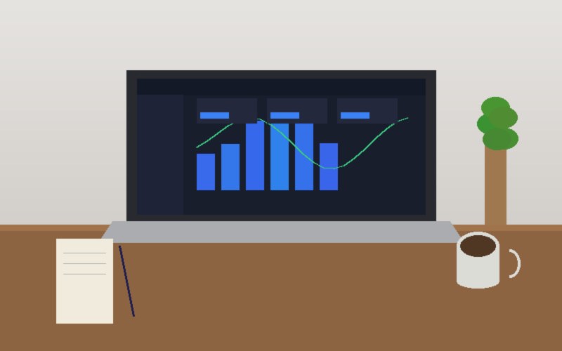 CRM analytics dashboard for home services
